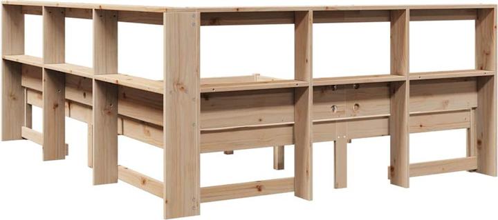 Actual product image vidaXL Solid wood bed (160 x 200 cm)
