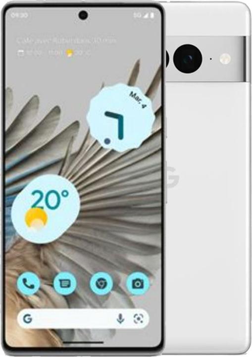 Google Pixel 7 Pro (128 GB, Weiss, 6.70", SIM + eSIM, 5G)
