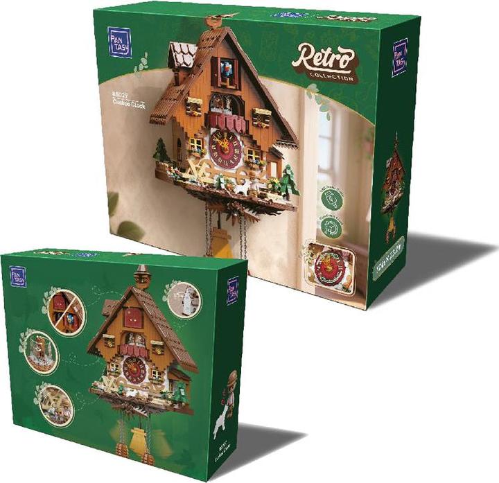 Actual product image Pantasy Retro Cuckoo Clock
