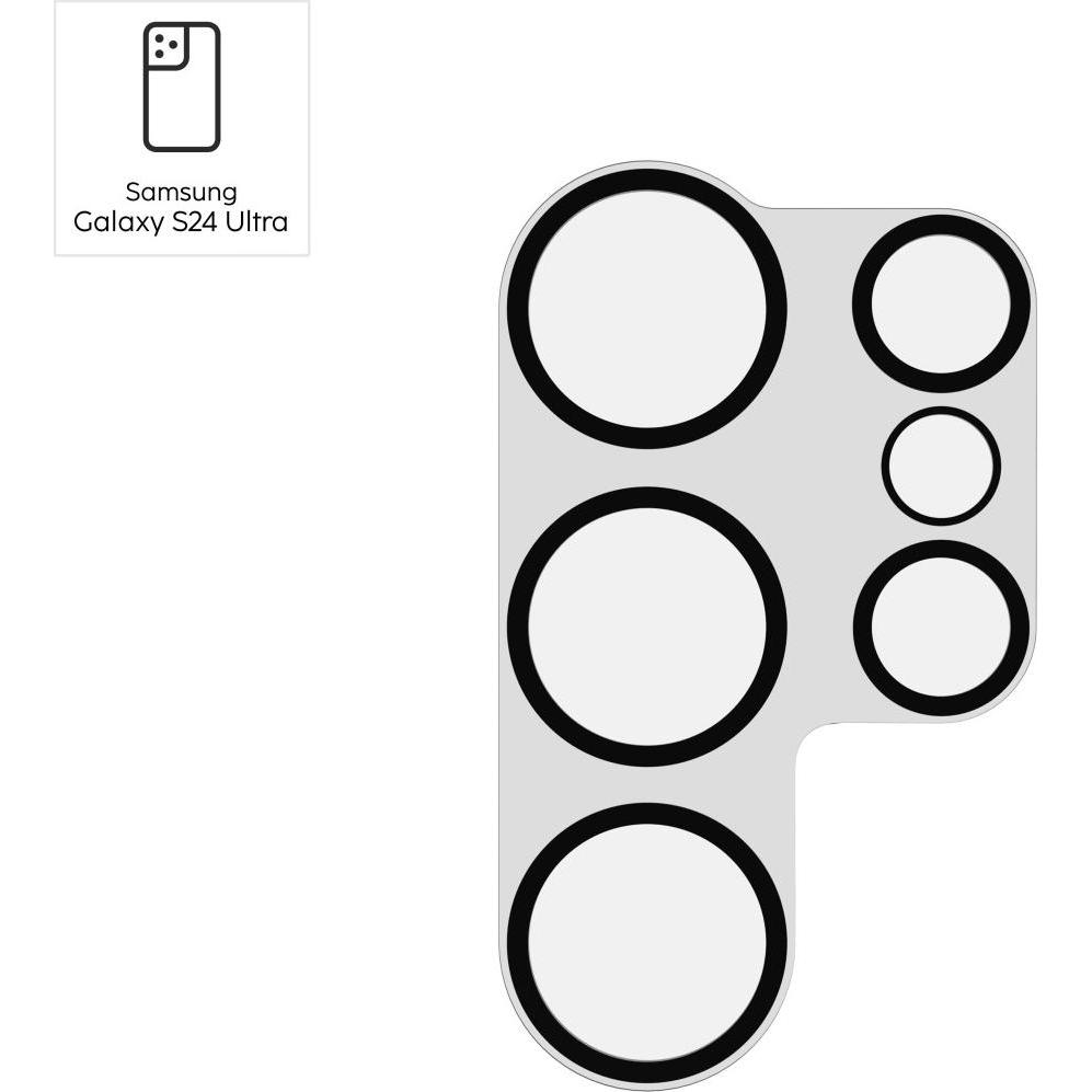 Thumbnail - Hama Cam Protect (1 Stück, Samsung Galaxy S24 Ultra), Smartphone Schutzfolie, Transparent