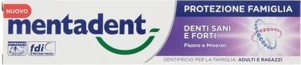 Immagine prodotto Mentadent Toothpaste for Healthy and Strong Teeth Family Protection 75ml (75 ml)
