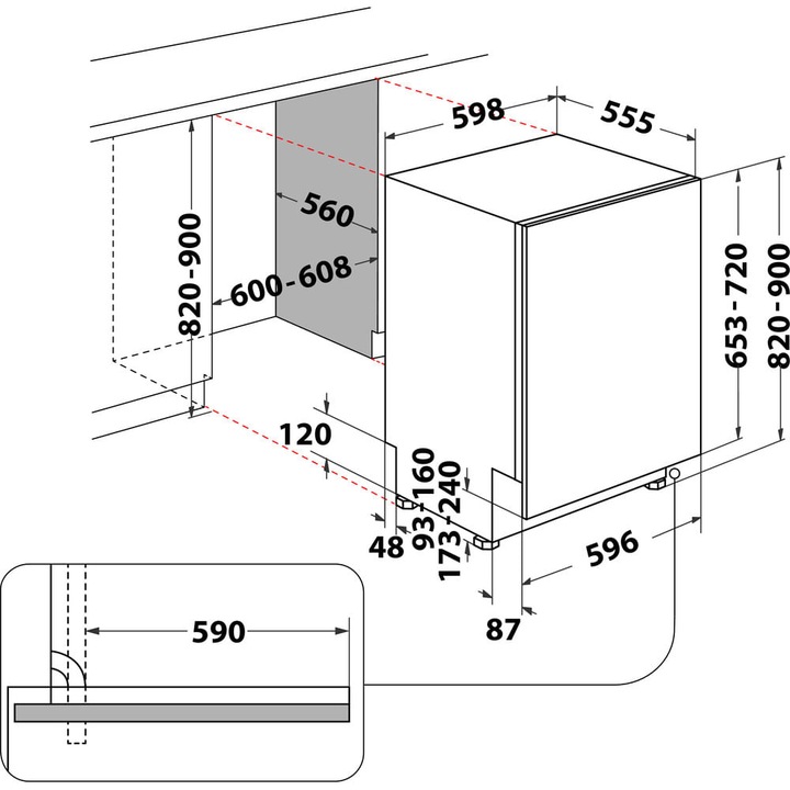 Produktbild Whirlpool W0I D741A S