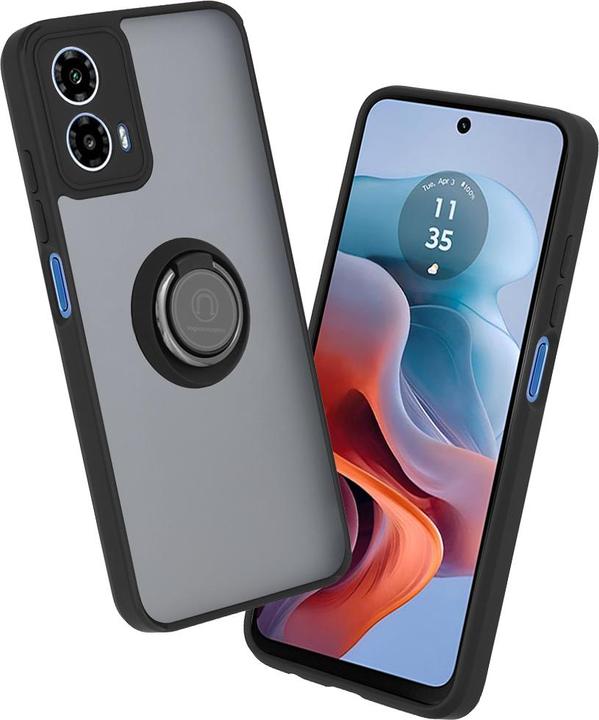 Actual product image Techsuit - Glinth - Motorola Moto G34 / Moto G45 - Black (Motorola Moto G34)