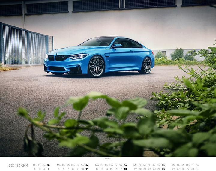 Produktbild Stein:Faszination BMW M Kalender 2026 (59,5 x 48 cm)