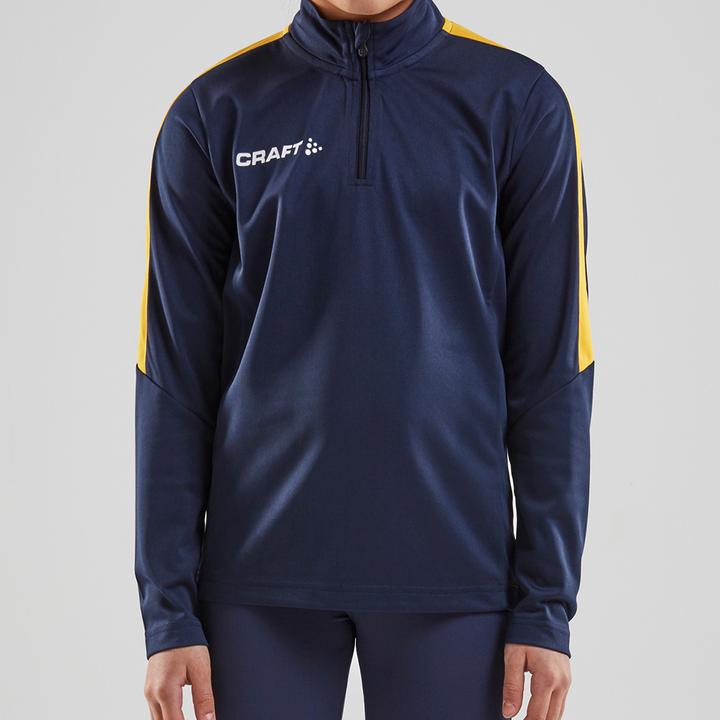 Produktbild Craft Progress Halfzip Ls Tee Kinder (158, 164)