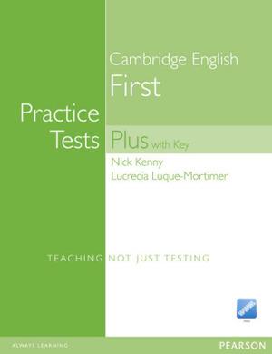 Immagine prodotto First Certificate Practice Test Plus with Key, iTest CD-ROM and audio (Inglese, Kenny Nick, Luque-Mortimer Lucrecia, 2014)