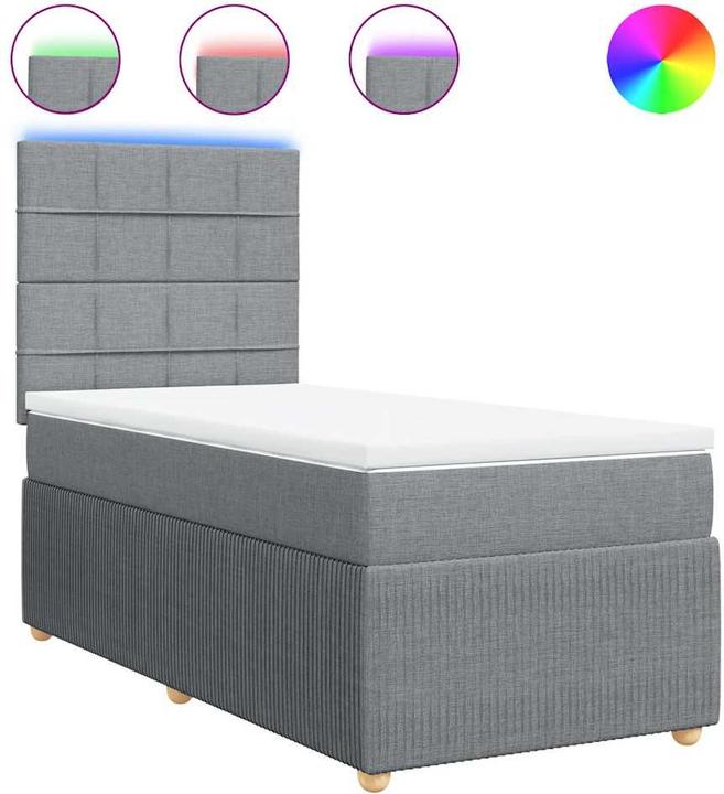 Produktbild vidaXL Boxspringbett (90 x 190 cm)