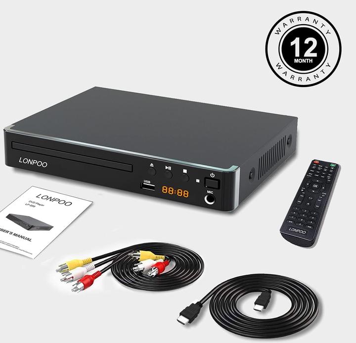 Image du produit Lonpoo Lecteur de DVD compact