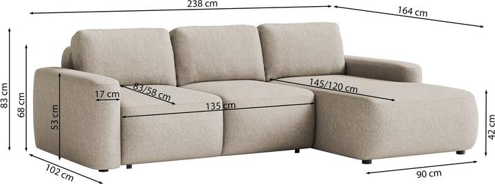 Produktbild Selsey (carnos mini) (Ecksofa)