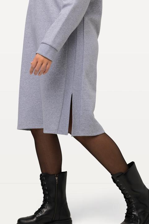 Produktbild Ulla Popken Sweatkleid, Troyerkragen, Reissverschluss, Langarm (46, 48)