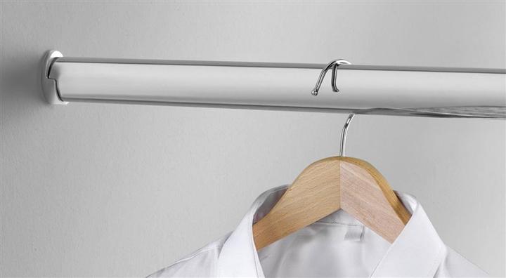 Actual product image Dolle Schrankrohrlager "Walk In" fr Kleiderstange, 2 Stck