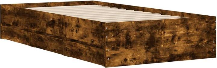 Image du produit VidaXL Cadre de lit avec tiroirs (90 x 190 cm)