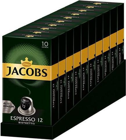 Actual product image Jacobs Espresso 12 Ristretto (10 x Port.)