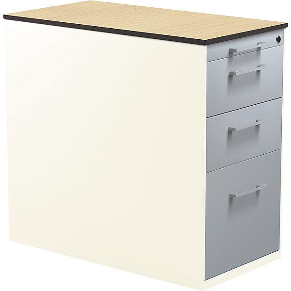 Produktbild Mauser Schubladencontainer mit Sockel (41.50 x 80 x 70.50 cm)