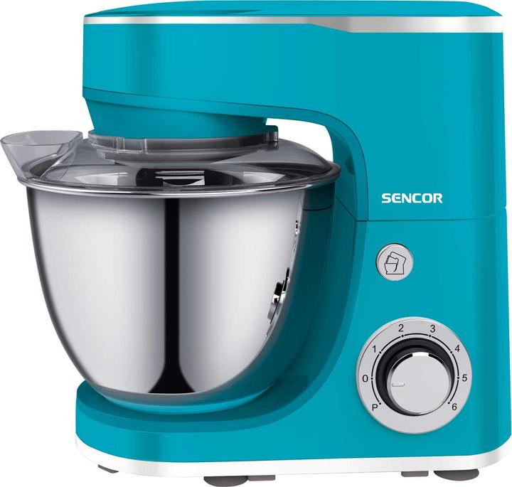 Image du produit Sencor STM 3637TQ türkis / Küchenmaschine / 5,5L / 1300W (1300 W, 5.50 l)