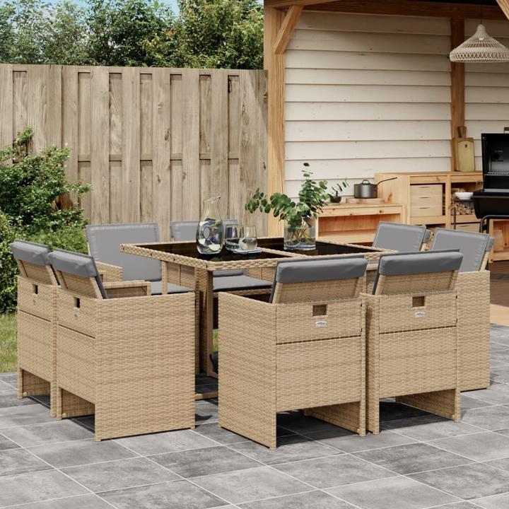 Actual product image vidaXL Garten Essgruppe (110 x 106 x 73 cm)