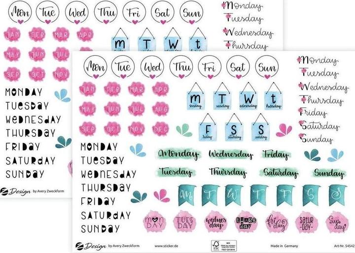 Produktbild Avery Lettering Sticker