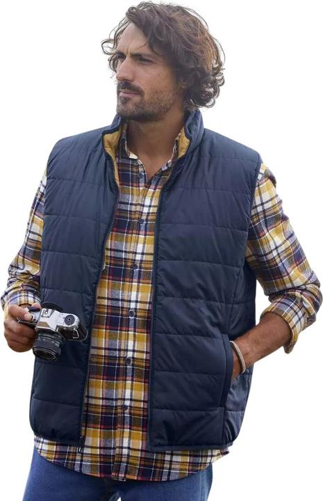Actual product image Atlas For Men Mens Reversible Padded Gilet (XXL)