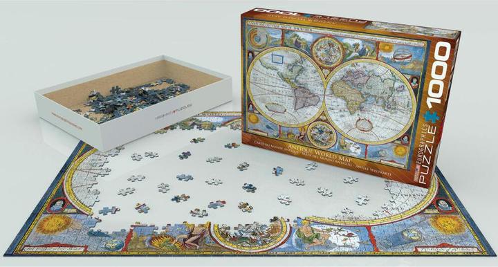 Produktbild Eurographics Antique World Map (1000 Teile)