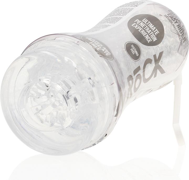 RealRock Easy Rider - Textured Masturbator - Transparent