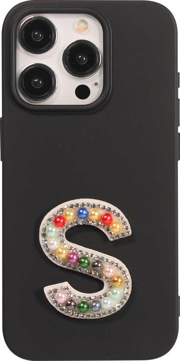 Actual product image PhoneLook Stickers for mobile/tablet/computer 3D Pearls rainbow letter S