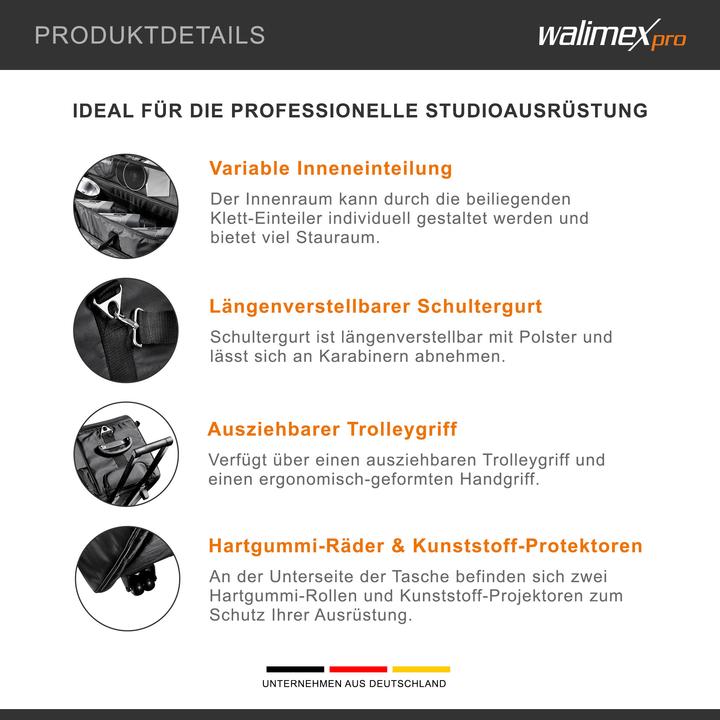 Actual product image Walimex Studio Trolley XL (Camera shoulder bag)