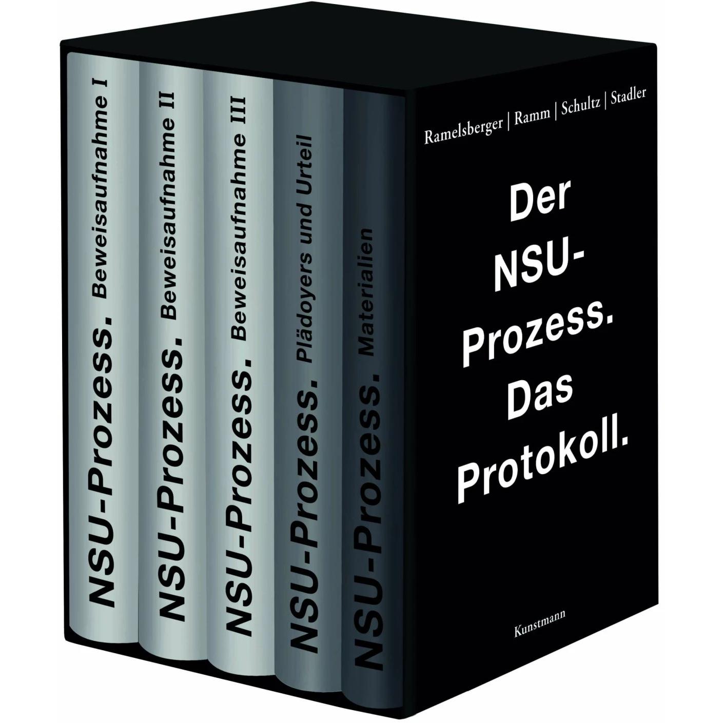 Der NSU Prozess, Sachbücher von Rainer Stadler, Tanjev Schultz