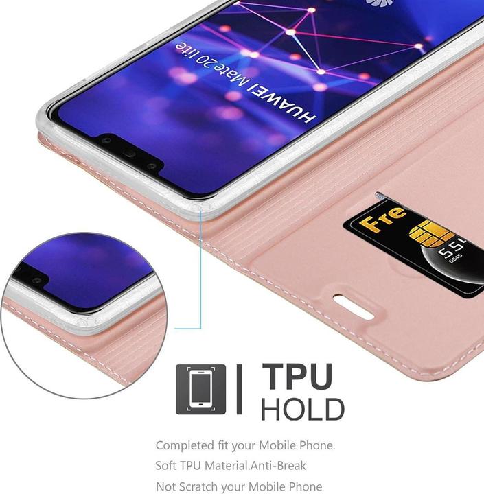 Actual product image Cadorabo Book Classy Style Cover (Mate 20 Lite)