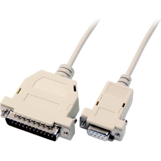EFB Elektronik 3m 9pol.Buchse/25pol.Stecker (1.80 m), Schnittstellenkabel