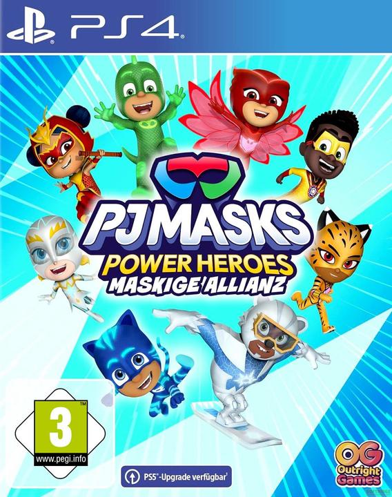 Actual product image Game PJ Masks Power Heroes: Masked Alliance PS-4 (PS4, PS5, DE)