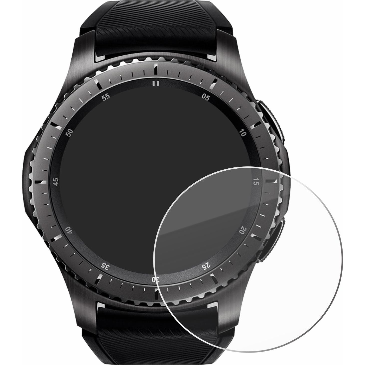 Thumbnail - Savvies Panzerglas Hartglas Displayschutz, Smartwatch Schutzfolie, Transparent