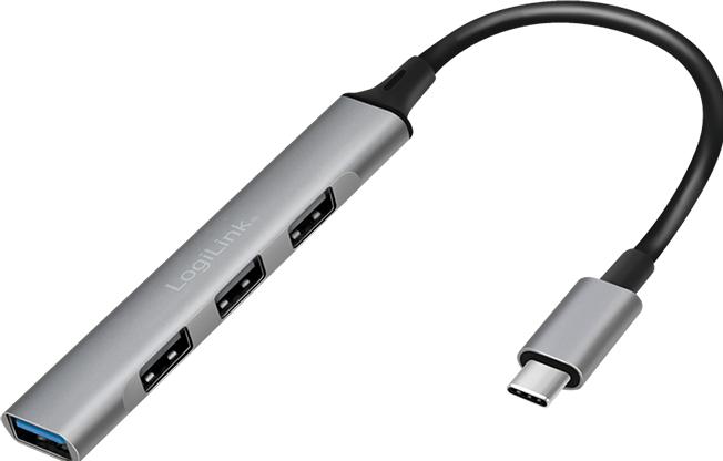 Produktbild LogiLink UA0392 (USB-C, 4 Ports)
