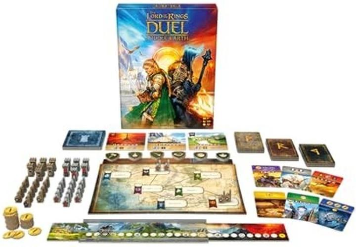 Image du produit Repos Production The Lord of the Rings - Duel for Middle Earth - Engelstalig Bordspel (Anglais)