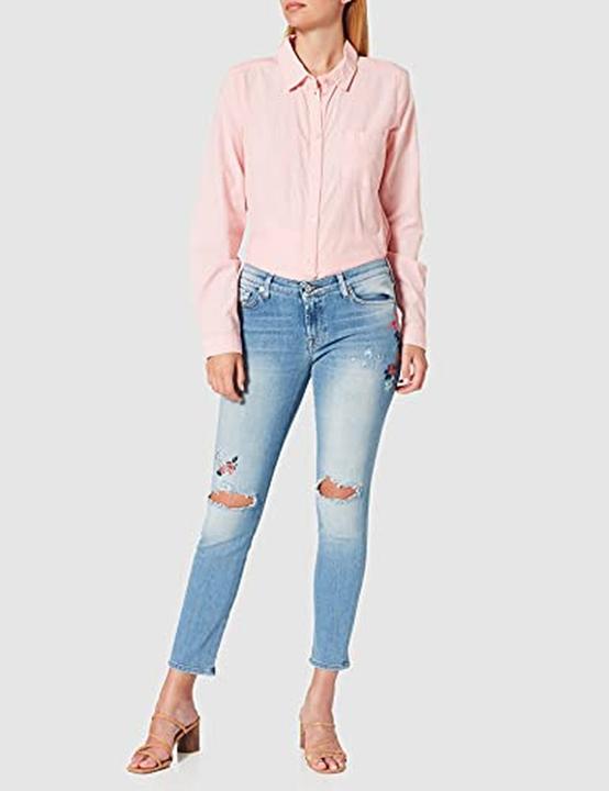 Actual product image 7 For All Mankind Pyper Crop Skinny Jeans (W27/L27)
