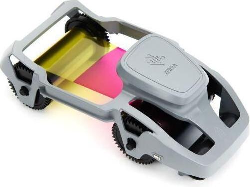 Produktbild Zebra Ribbon, Color-YMCKO (5.80 cm, Gelb, Schwarz, Türkis)