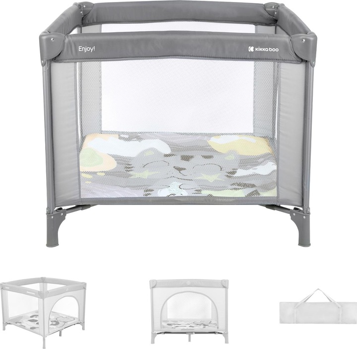 Immagine prodotto Kikkaboo Box Enjoy, lettino da viaggio (92 cm, 92 cm)