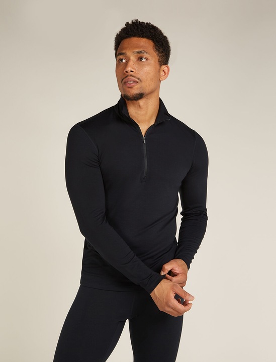 Immagine prodotto Icebreaker Uomo Merino Blend Core Heavyweight LS Mezza Zip (M)