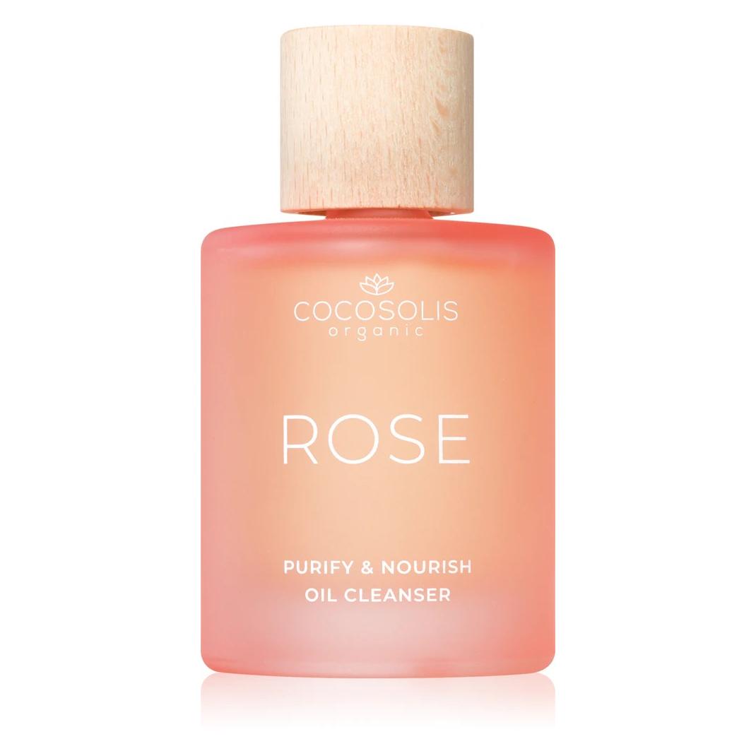 Cocosolis, Reiniging Van Het Gezicht, Rose Reinigen & Voeden Olie Reiniger (Reinigende Olie, 50 ml)