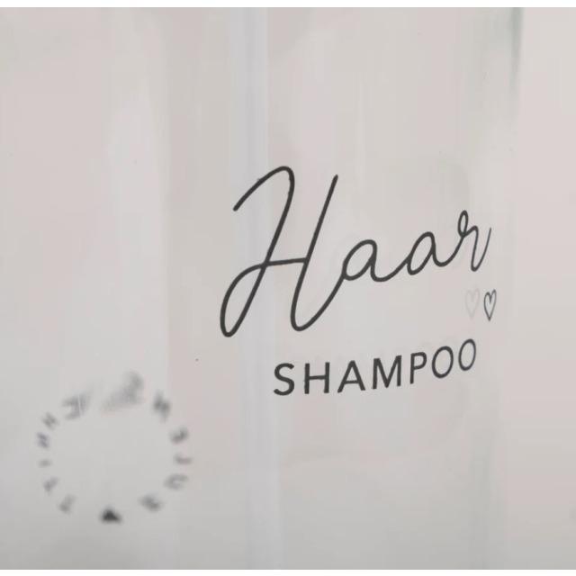 Actual product image Eulenschnitt Soap dispenser hair shampoo transparent 500ml - by