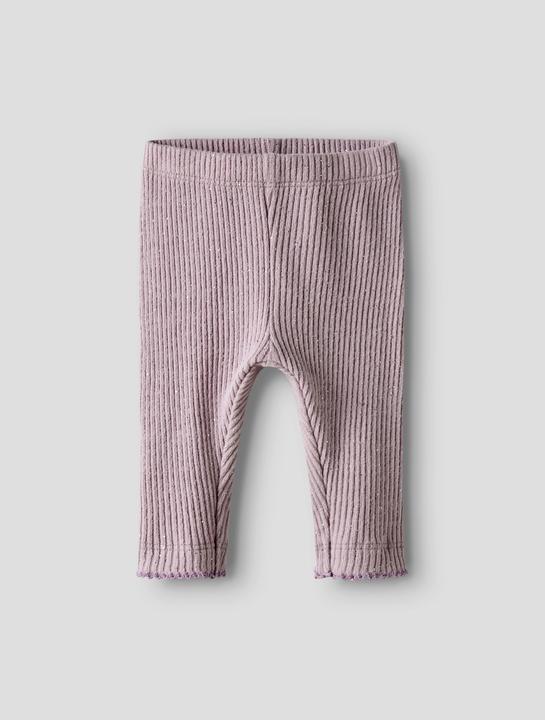 Actual product image Name it Babyleggings gerippt mit Glitzer (86)
