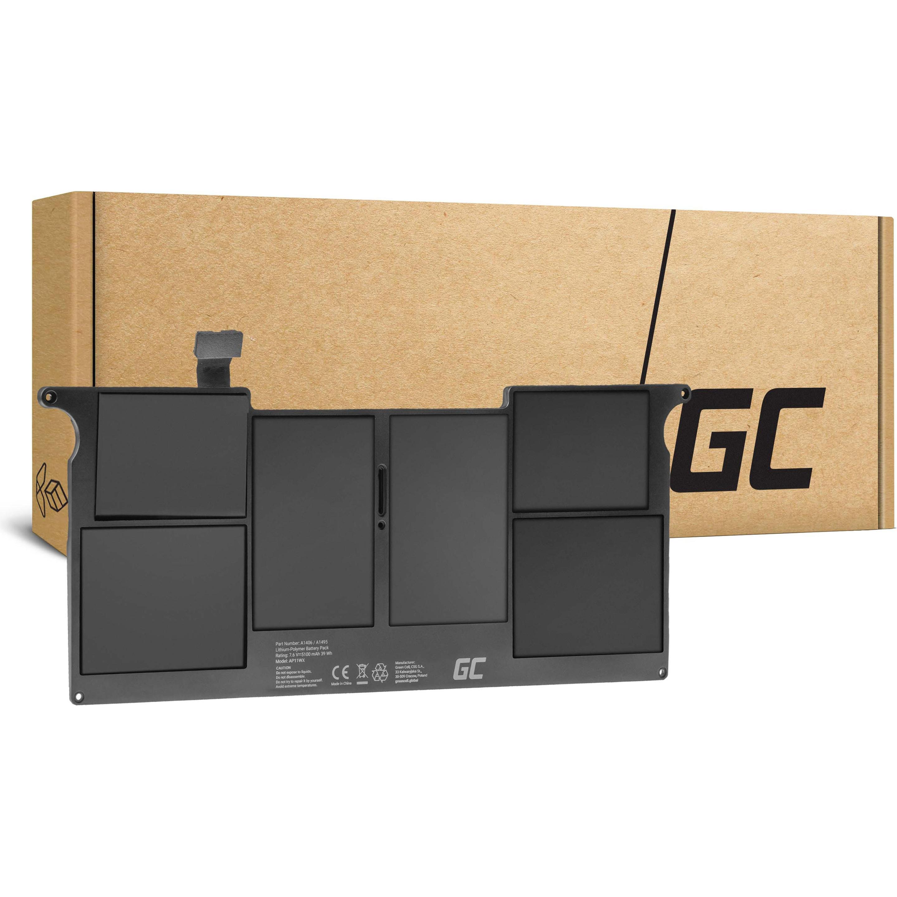 Thumbnail - GreenCell Bateria Green Cell A1406 A1495 do Apple MacBook Air 11 A1370 A1465 (Mid 2011, Mid 2012, Mid 2013, E, Notebook ...