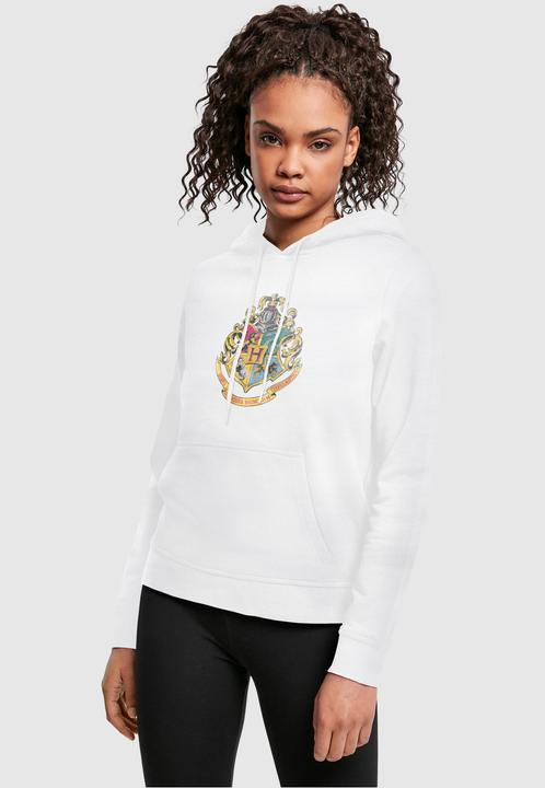 Produktbild Absolute Cult Ladies Harry Potter Distressed Hogwarts Crest Hoody - 115813 (M)