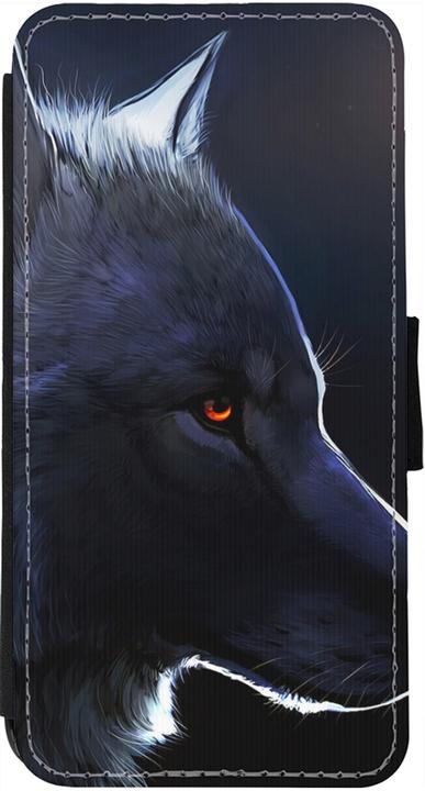 Immagine prodotto PhoneLook Portafoglio Coque noir Forma di lupo (Apple iPhone 13)