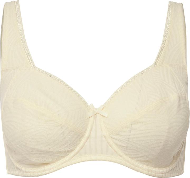 Produktbild Ulla Popken Bügel-BH, Spitze, Softcups, Rippjersey, Cup C - D (110 D)