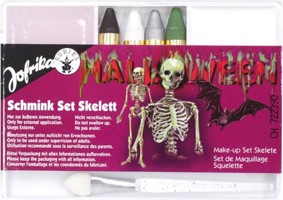 Immagine prodotto Jofrika Trucco da scheletro - Halloween