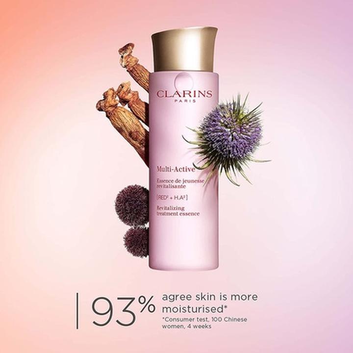 Actual product image Clarins Multi-Active Revitalizing Treatment Essence (200 ml, Face mist)