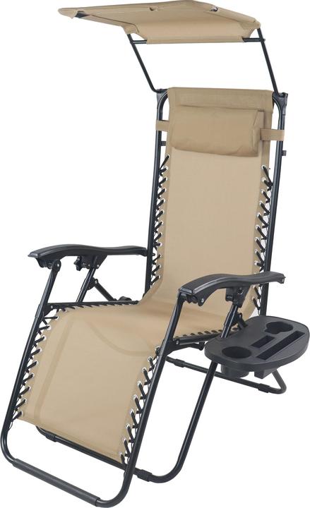 Produktbild VCM Liege Liegestuhl Gartenstuhl Maltosa (160 cm)