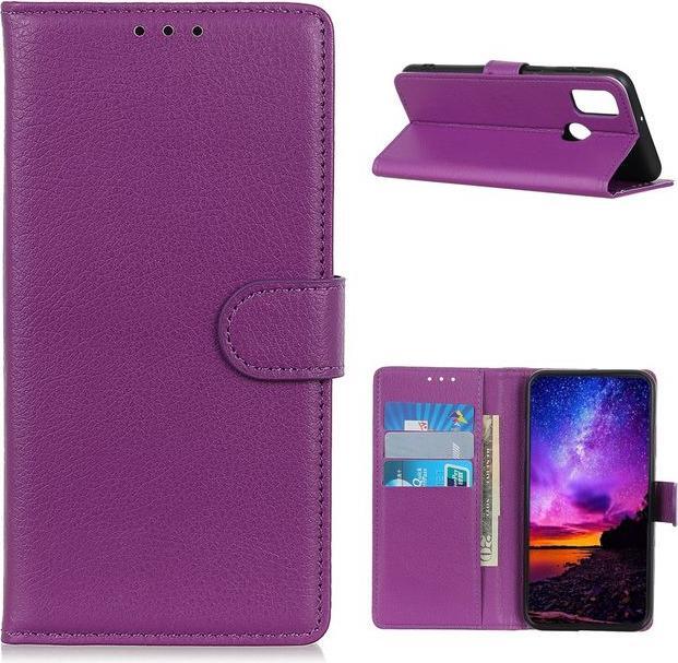 Actual product image MU Classic Litchi Leather Bookcover Series (OnePlus North N10 5G)