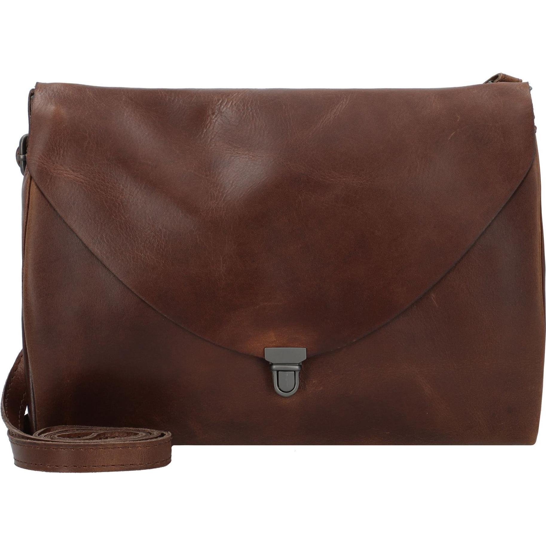 Harolds, Handtasche, Umhängetasche Fold Handbag Clutch L FO3, Braun