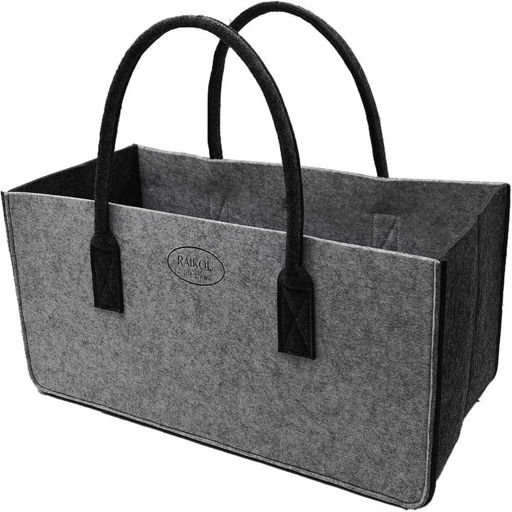 Actual product image Raikou Filz-Tasche Shopper & Kaminholztasche